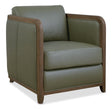 Breeze Accent Chair - Dark Green / Dark Brown by Hooker Furniture - View 1
