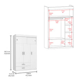 Armoire Chaplin, Bedroom, White - sold by Home Elegance USA