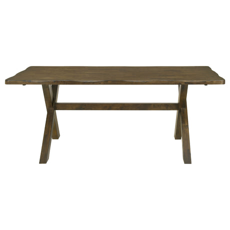 Gawain Rustic Nutmeg 6-piece Dining Set - sold by Home Elegance USA