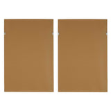 Velocity Framed Abstract Prints (Set of 2) Brown / Green / Red / White - Dark Brown / Green by Uttermost - View 7
