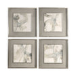 Divination Abstract Art (Set of 4) - Beige / Gray by Uttermost - View 1