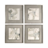 Divination Abstract Art (Set of 4) - Beige / Gray by Uttermost - View 1