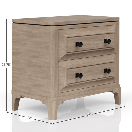 Queen Canopy Bedroom Set with a 2 Drawer Nightstand. a modern Dresser with Poster Mirror and a Door Chest. - sold by Home Elegance USA