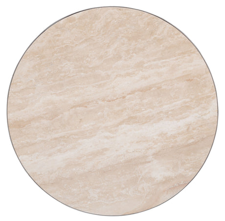 Melange Vaquero Spot Table Light Brown / Beige / Silver - Beige / Light Brown by Hooker Furniture - View 3