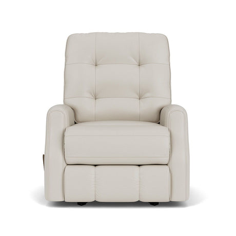 Devon Transitional Leather Rocking Recliner | Flexsteel