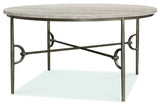 Commerce And Market Table Talk Chat Table Champagne / Gray - Beige / Gray by Hooker Furniture - View 1
