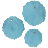 Ocean Gems Wall Decor (Set of 3) - Light Blue by Uttermost - View 6