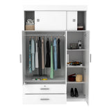 Armoire Chaplin, Bedroom, White - sold by Home Elegance USA