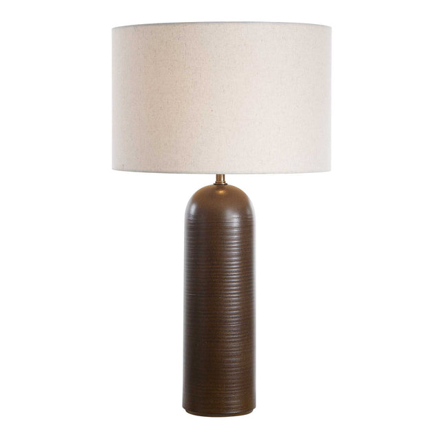 Trexler Table Lamp - Dark Brown by Uttermost - View 1