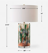 Verdant Multi-Colored Table Lamp - Green by Uttermost - View 8