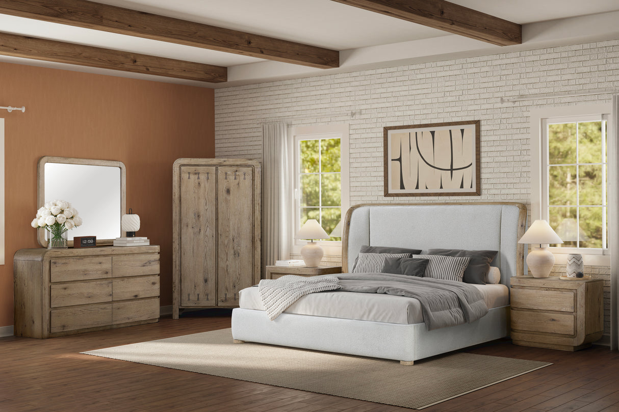 Armoire in English Knotty Oak