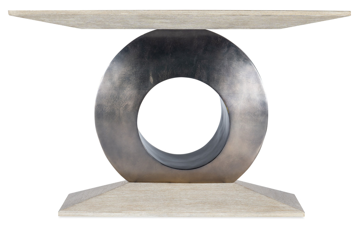 Modern Mood Accent Console - Beige / Black by Hooker Furniture - View 2