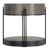 Commerce And Market Skyline Side Table - Dark Brown / Dark Gray by Hooker Furniture - View 3