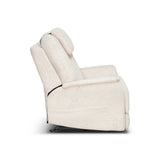 Zecliner Model 3+ Petite Power Sleep Chair With Power Headrest, Lumbar, Heat & Massage - Ceramic | Flexsteel