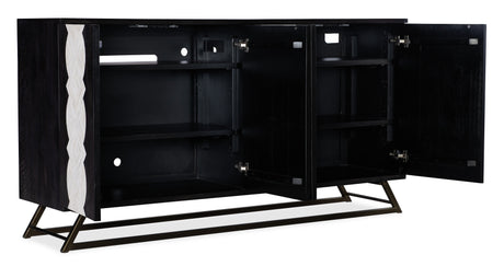 Commerce And Market Moroccan Modern Credenza - Black / Beige by Hooker Furniture - View 3