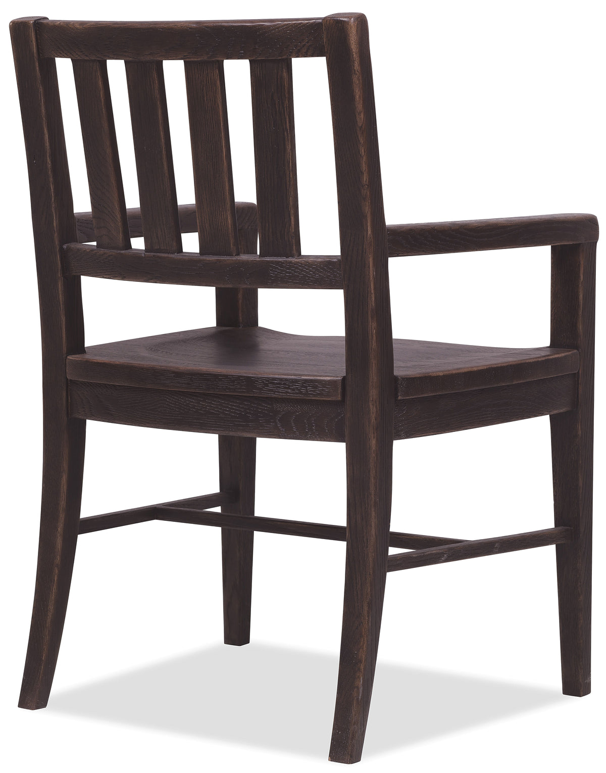 Driftwood Splatback Arm Chair (Set of 2) Burnt Timber - Black by Hooker Furniture - View 3