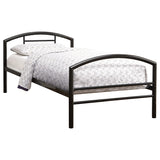 Baines Metal Twin Open Frame Bed Black | Coaster - 400157T - Home Elegance USA - 1