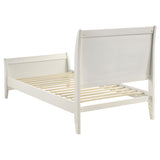 Twin Bed 4 Pc Set - Selena 4-piece Twin Bedroom Set Cream White