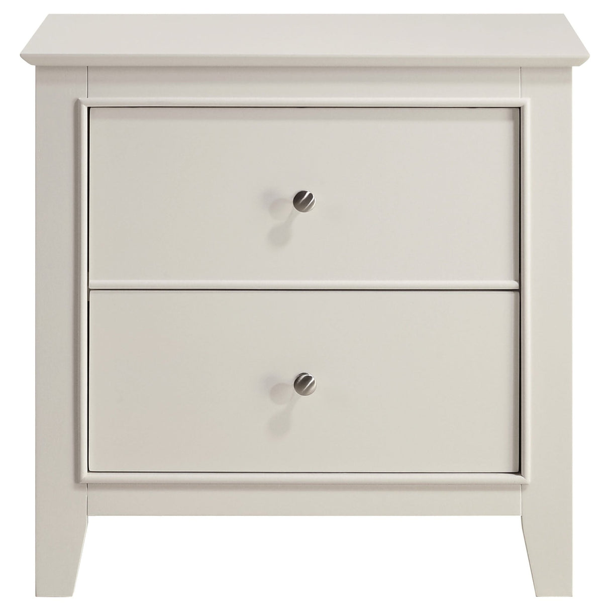 Nightstand - Selena 2-drawer Nightstand Cream White