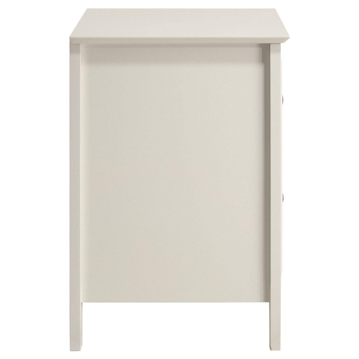 Nightstand - Selena 2-drawer Nightstand Cream White