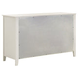 Dresser - Selena 6-drawer Dresser Cream White