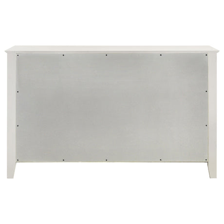 Dresser - Selena 6-drawer Dresser Cream White