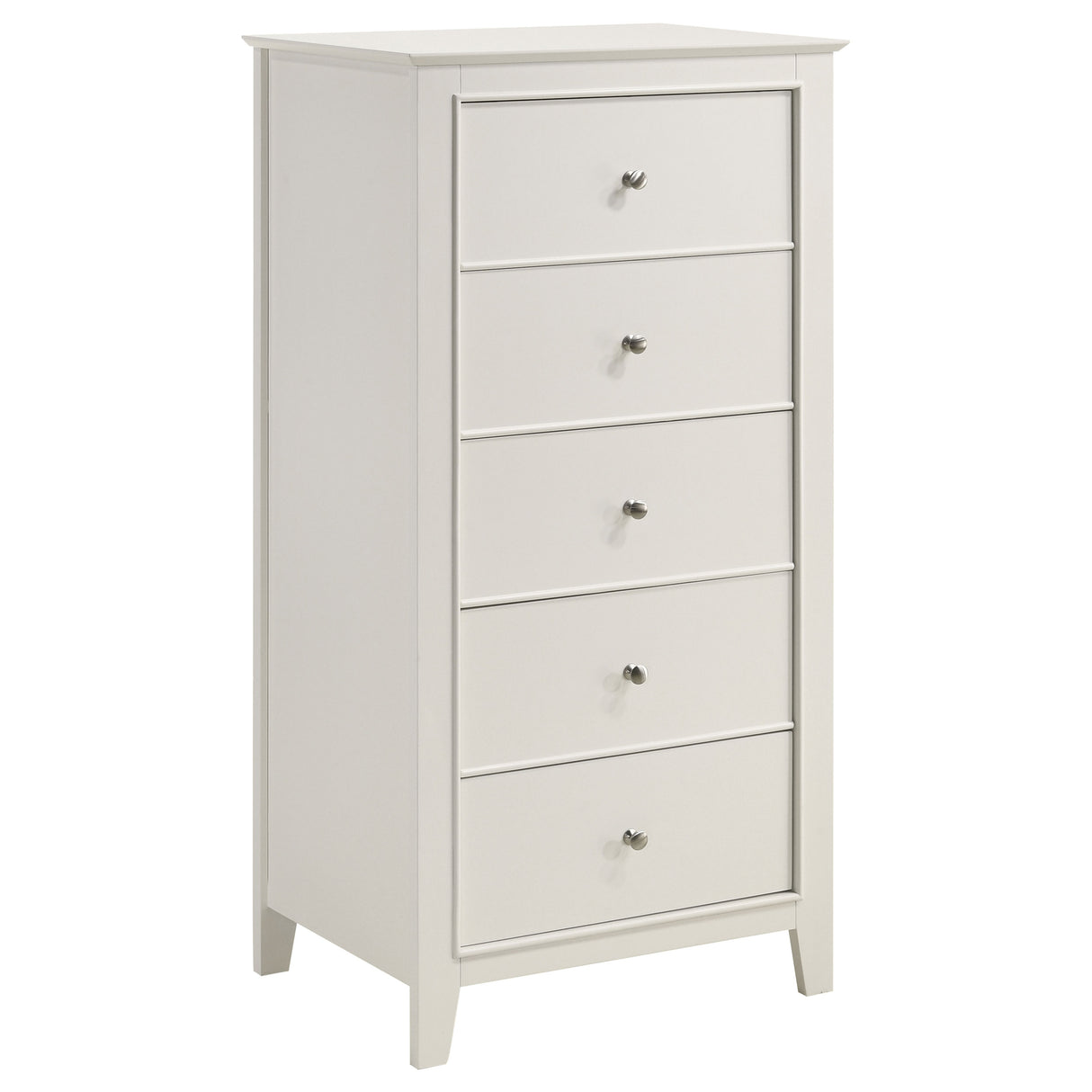 Chest - Selena 5-drawer Chest Cream White