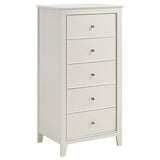 Chest - Selena 5-drawer Chest Cream White