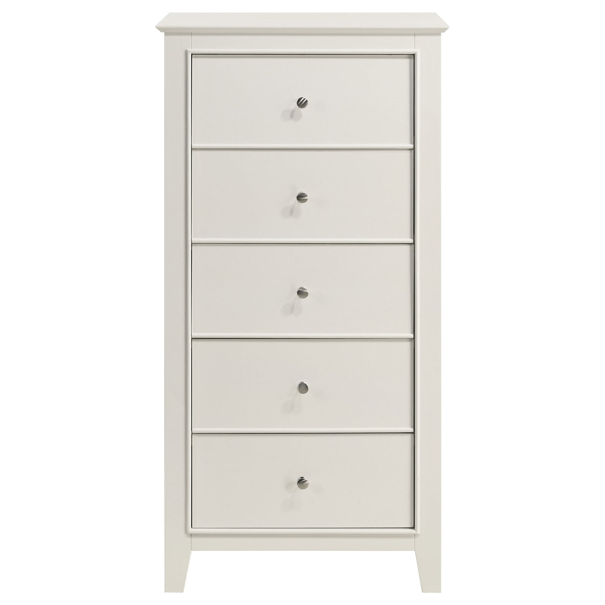 Chest - Selena 5-drawer Chest Cream White