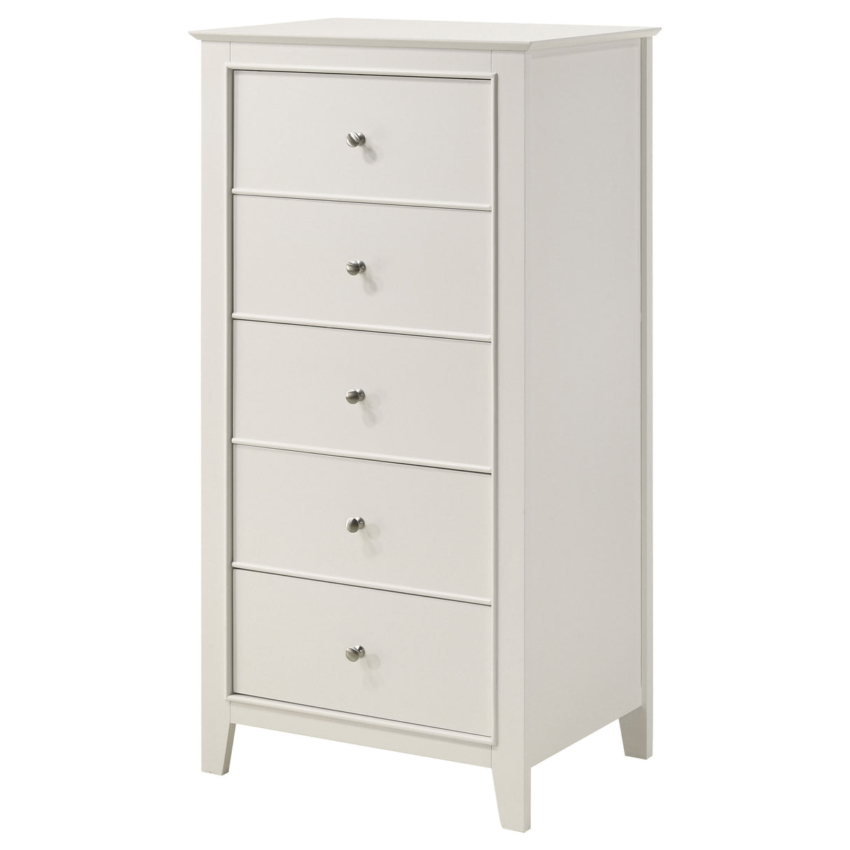 Chest - Selena 5-drawer Chest Cream White