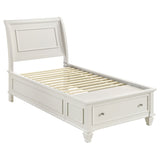 Twin Bed 4 Pc Set - Selena 4-piece Twin Bedroom Set Cream White