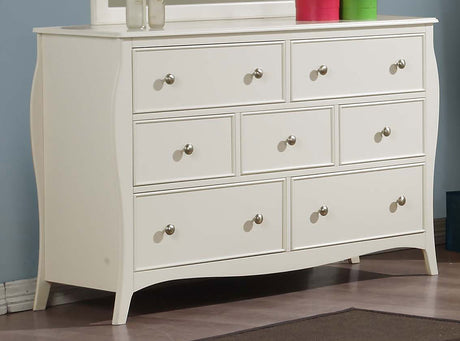 Dresser - Dominique 7-drawer Dresser Cream White