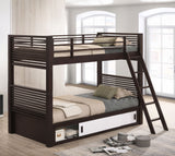 Twin / Twin Bunk Bed - Oliver Twin Over Twin Bunk Bed Java