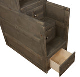 Stairway Chest - Wrangle Hill 4-drawer Stairway Chest Gun Smoke