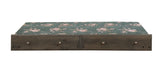 Trundle W/ Bunkie Mattress - Wrangle Hill Trundle with Bunkie Mattress Gun Smoke