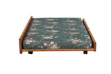 Trundle W/ Bunkie Mattress - Wrangle Hill Trundle with Bunkie Mattress Amber Wash