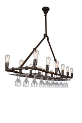 Acme - Coln Ceiling Lamp 40088 Antique Coffee Finish