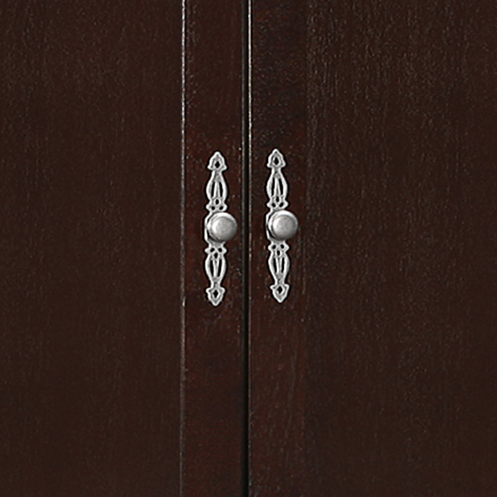 Elegant Cappuccino Storage Armoire - sold by Home Elegance USA