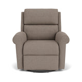 Belle Traditional Fabric Swivel Gliding Recliner | Flexsteel