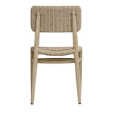 Kailua Outdoor Wicker Dining Chair - Gray by Uttermost - View 7
