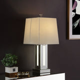 Acme - Noralie Table Lamp 40223 Mirrored & Faux Stones