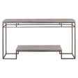 Clea Console Table - Silver by Uttermost - View 1