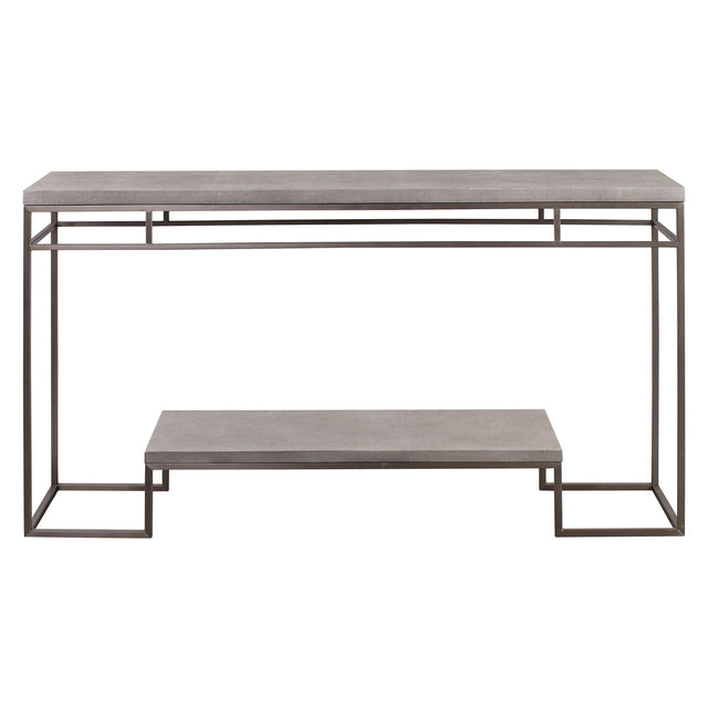 Clea Console Table - Silver by Uttermost - View 1