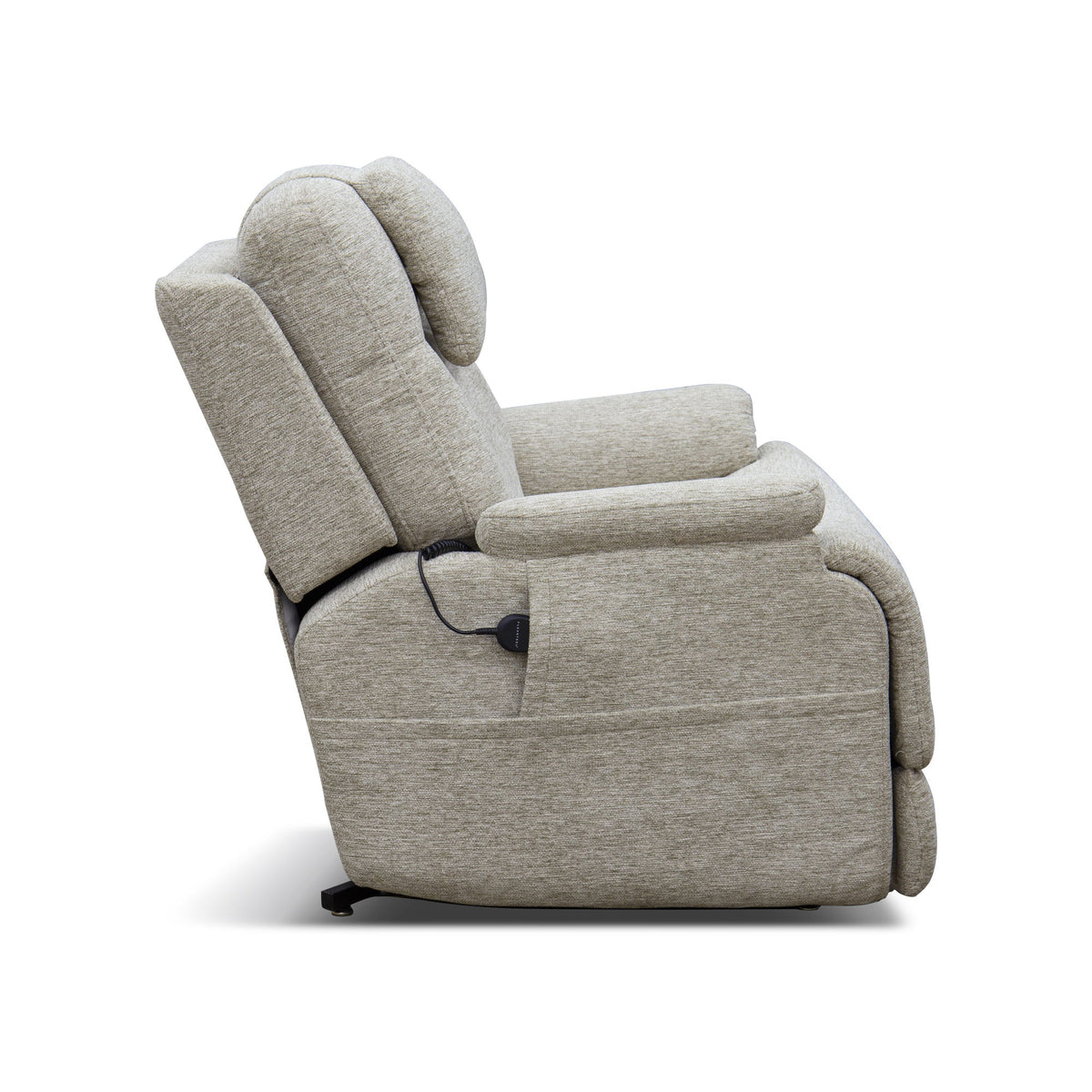 Zecliner Model 2+ Power Lift Sleep Recliner With Power Headrest, Lumbar, Heat & Massage - Shell | Flexsteel