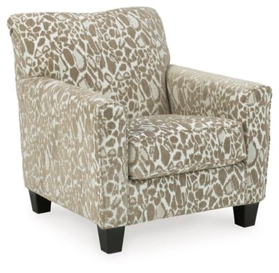 Ashley Putty Dovemont Accent Chair - Chenille | Home Elegance USA