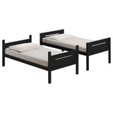 Twin / Twin Bunk Bed - Littleton Twin Over Twin Bunk Bed Black