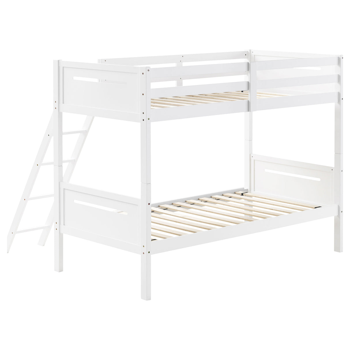 Twin / Twin Bunk Bed - Littleton Twin Over Twin Bunk Bed White