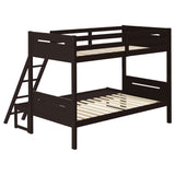 Twin / Full Bunk Bed - Littleton Twin Over Full Bunk Bed Espresso