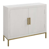 Front Range 2 Door Cabinet - White by Uttermost - View 4