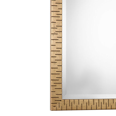 Vilmos Metallic Mirror - Gold by Uttermost - View 5
